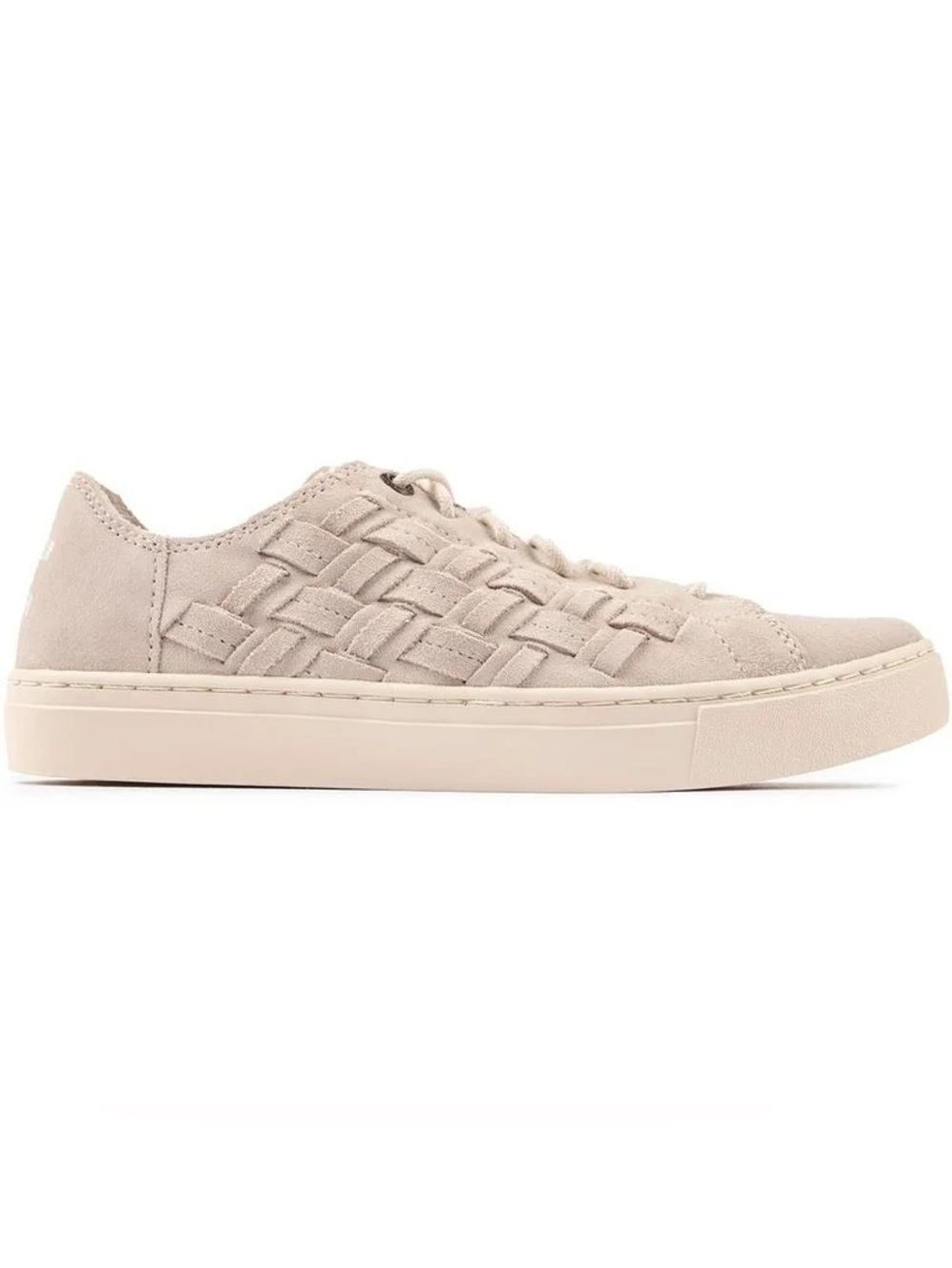TOMS Birch Suede Woven Lenox Sneakers Women’s Size 7 Lace Up Suede Shoes Toms